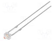 LED; 1.8mm; pink; 500÷750mcd; 30°; Front: convex; No.of term: 2 OPTOSUPPLY