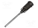 Needle: steel; 1"; Size: 16; straight; 1.2mm; Mounting: Luer Lock FISNAR