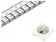 Programmable LED; RGB; SMD; 5050,PLCC4; 2÷2.2/3÷3.4/3÷3.4VDC OPTOSUPPLY