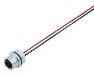 SENSOR CORD, 4P M12 RCPT-FREE END, 200MM