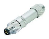 SENSOR CONN, PLUG, 3POS, M8, CABLE