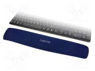 Gel keyboard pad; blue LOGILINK