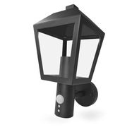 LED garden wall light with dusk sensor, 19.8 x 15 x 29.8 cm, 1 x E27, 15 W, EMOS