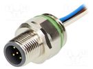 Socket; M12; PIN: 5; male; A code-DeviceNet / CANopen; cables; 0.5m CONEC