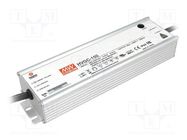 Power supply: switching; LED; 149.8W; 12÷107VDC; 840÷1400mA; IP65 MEAN WELL