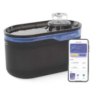 GoSmart water fountain Pet Care, 2.6 l, grey, Wi-Fi, EMOS