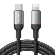 Joyroom S-CL020A10 (black) USB Lightning Type C 20W 1.2m cable, Joyroom