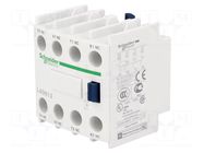 Auxiliary contacts; Leads: screw terminals; front; TeSys D SCHNEIDER ELECTRIC