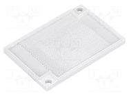 Reflector; 60x40x4.8mm; M3 x2; E39 OMRON