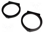 Spacer ring; MDF; 165mm; Honda; impregnated; 2pcs. BASSER