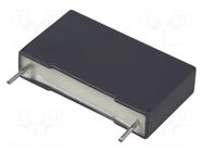 Capacitor: polyester; 100nF; Uoper: 630VDC; 220VAC; 22.5mm; ±10% KEMET