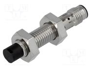 Sensor: inductive; OUT: PNP / NO; 0÷2mm; 10÷30VDC; M8; IP67; 200mA OMRON