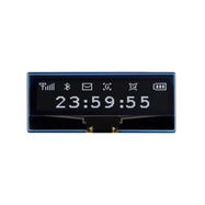 2.23'' 128x32px OLED display - SPI/I2C - black/white - for Raspberry Pi Pico - Waveshare 19750
