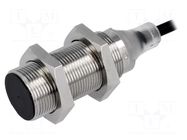 Sensor: inductive; OUT: NPN / NO; 0÷5mm; 10÷30VDC; M18; 2m; IP67 OMRON