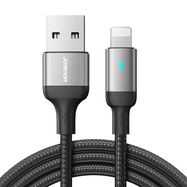 Cable to USB-A / Lightning / 2.4A / 3m Joyroom S-UL012A10 (black), Joyroom