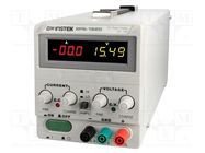 Power supply: laboratory; switching,single-channel; 0÷18VDC GW INSTEK