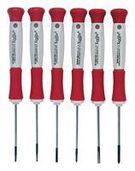 SLOTTED/PHILLIPS SCREWDRIVER SET, 6PC