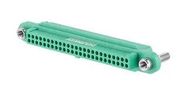 CONN HOUSING, RCPT, 50POS, 2ROW, 1.25MM