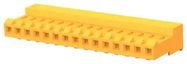 CONNECTOR, RCPT, 15POS, 1ROW, 3.96MM