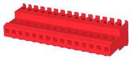 CONNECTOR, RCPT, 15POS, 1ROW, 2.54MM