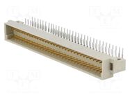 Connector: DIN 41612; socket; male; PIN: 64; angled 90°; 2A; THT; a+c HARTING