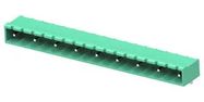 TERMINAL BLOCK, HEADER, 9WAYS, TH R/A
