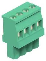 TERMINAL BLOCK, PLUGGABLE, 6WAYS, 12AWG