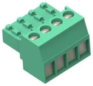 6 POS TERMI-BLOK PLUG STAC 3,8