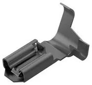 FEMALE FLAG DISCONNECT, 6.35MM, 14AWG