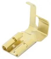 FEMALE FLAG DISCONNECT, 6.35MM, 12AWG