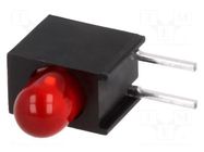 LED; in housing; 3.4mm; No.of diodes: 1; red; 20mA; 60°; 12÷25mcd KINGBRIGHT ELECTRONIC