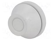 Grommet; EPDM; light grey; Panel thick: 1÷4mm; Øcable: 19÷28mm FIBOX