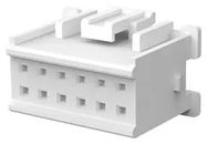RECEPTACLE HOUSING, 12POS, 2ROW, 2.5MM