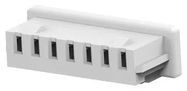 RECEPTACLE HOUSING, 7POS, 1ROW, 1.25MM