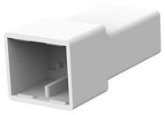 PLUG HOUSING, 2POS, POLYAMIDE 6.6, NAT