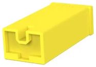 RCPT HOUSING, 1POS, PA 6.6, YELLOW
