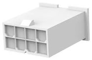 PLUG HOUSING, 8POS, PA 6.6, NATURAL