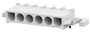 CONNECTOR, HEADER, 6POS, 1ROW, 6.35MM