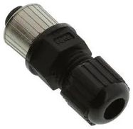 M12 FLD SER CONN. FEMALE SKT SLDR
