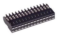 CONNECTOR, RCPT, 18POS, 2ROW, 2.54MM