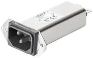 MAINS POWER CONNECTOR, 15A, 250VAC,