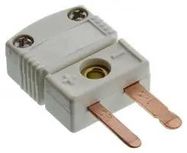 THERMOCOUPLE CONNECTOR, B TYPE, PLUG