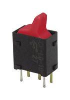 ROCKER SWITCH, SPDT, 0.1A, 28V, TH