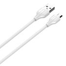 USB to Micro USB cable LDNIO LS542, 2.1A, 2m (white), LDNIO