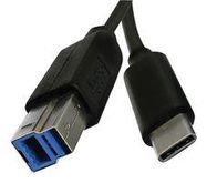 USB CABLE, 3.1 C PLUG-3.0 B PLUG, 1M