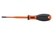 SLOTTED SCREWDRIVER, 4MM, 190MM