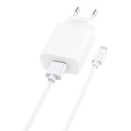 Charger Foneng EU28 12W 2.4A + USB-A to Lighning cable, Foneng
