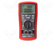 Meter: insulation resistance; LCD; I DC: 60mA,600mA; True RMS AC BRYMEN