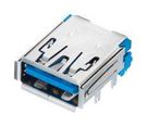 USB CONNECTOR, 3.1 TYPE A, RCPT, 9POS