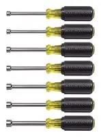 HOLLOW-SHAFT NUT DRIVER SET, 7 PC